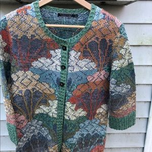 EUC cardigan by Peruvian Connection. Size L.